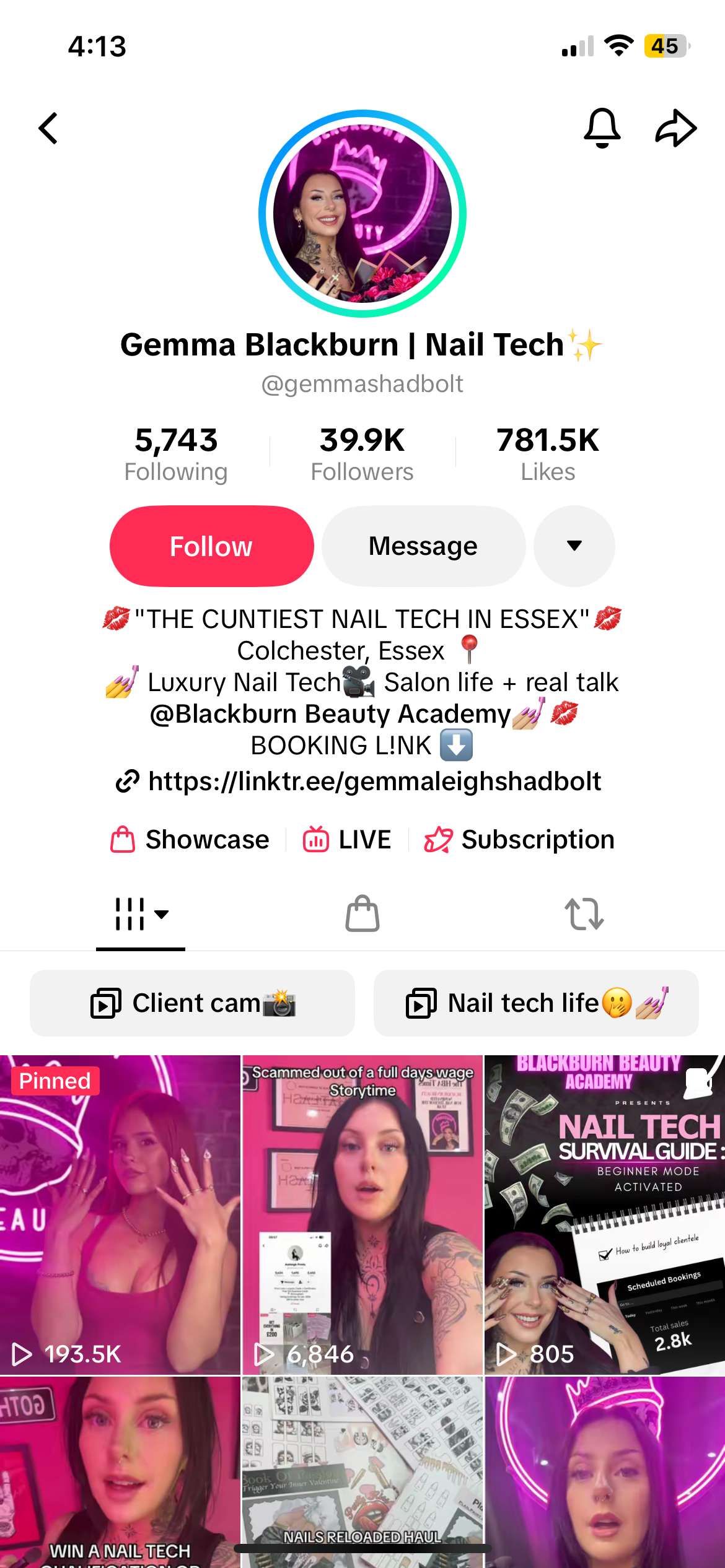 Social media preview